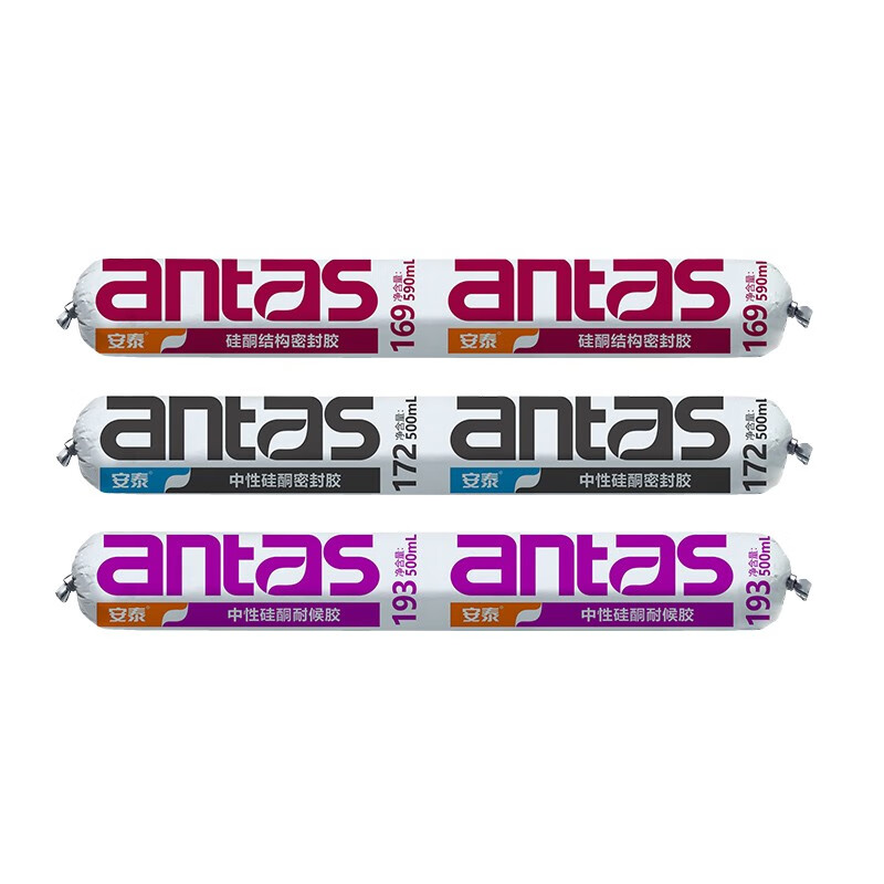 (门窗胶)安泰172黑色500ml