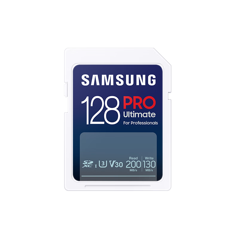 ǣSAMSUNG128GB SD洢 PRO U3 V30 רҵSD֧4K 200MB/sд130MB/s314.62Ԫ2(157.31Ԫ/)