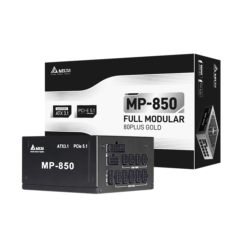 ̨DELTAԴ850wԴ MP850ɫ ȫģATX3.1/PCle5.1ȫѹ̨ʽԵԴ  ֧50ϵԿ/ͣ624.71Ԫֿ0.18Ԫʵʵּۣ624.53Ԫ