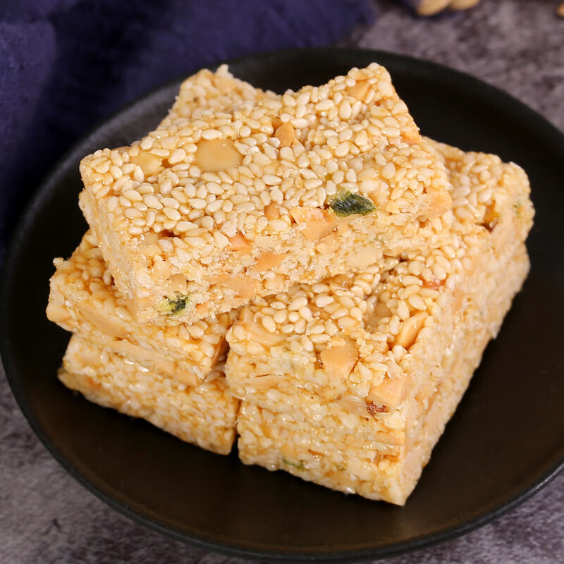 广东潮汕特产潮州汕头小吃休闲零食解馋老式传统糕点 白芝麻酥300g