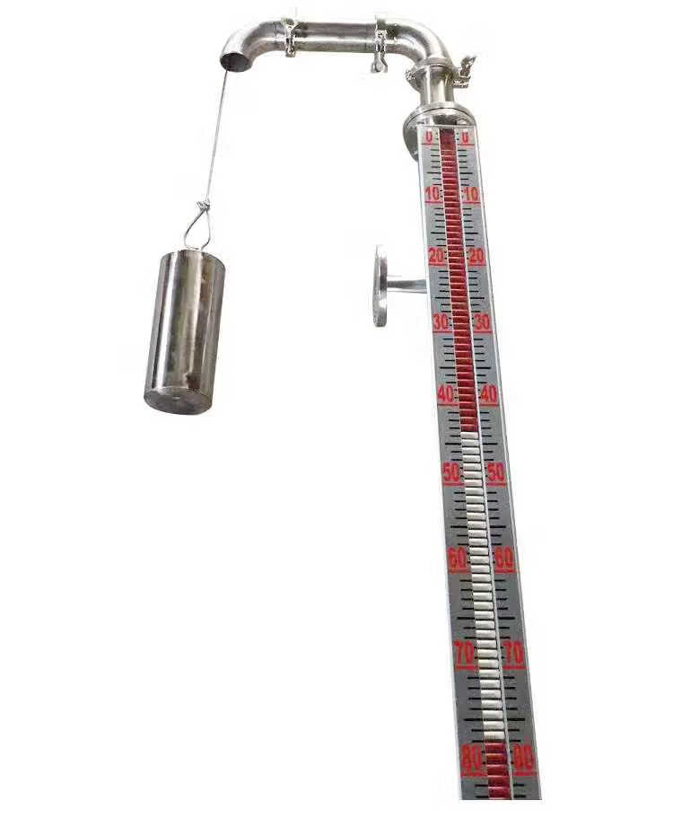 xmsj浮标液位计简易机械式消防水池水库储罐浮球钢丝滑轮液位计水位计