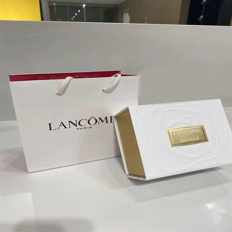 云漫卿兰蔻礼盒空盒专柜空礼盒手提袋全新香水口红水乳精华空盒礼品