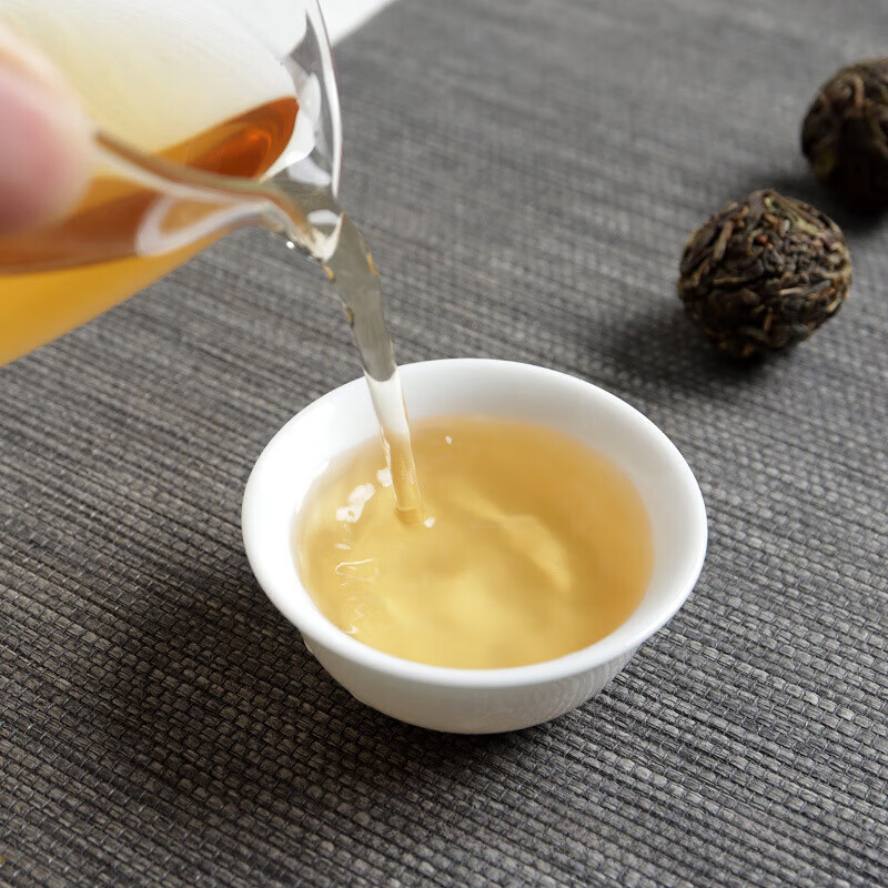 批发 云南普洱茶2023年 老班章珠（PY）大树茶生茶 小沱茶500