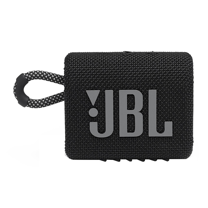 JBL GO3 音樂金磚三代便攜式藍牙音箱低音炮戶外音箱迷你小音響防水防塵設計二手 黑色95新