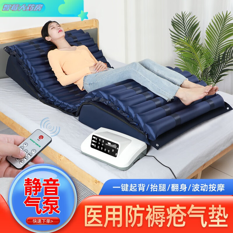 【药房直售】奥美佳防褥疮气床垫护理病床翻身垫瘫痪病人老人卧床充气垫床用 B06?？刂骰?起背+抬腿+左右翻身+波动按摩