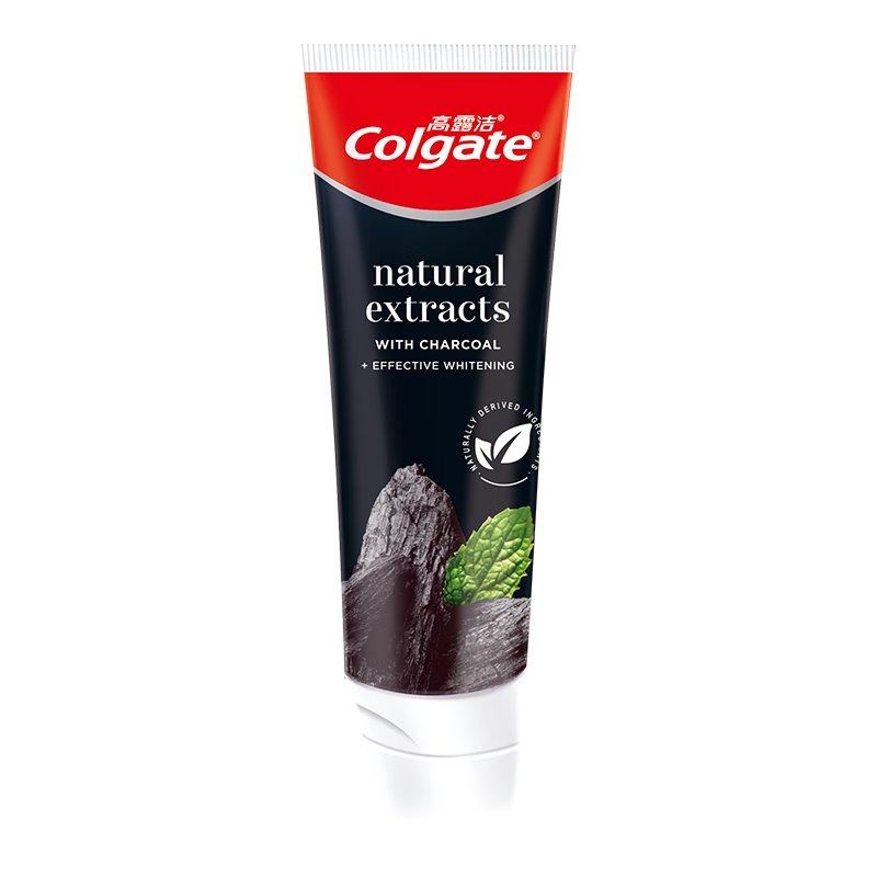 高露洁（Colgate）竹炭美白牙膏100g 清新口气 去除牙渍 美白牙齿 新老包装随机发货