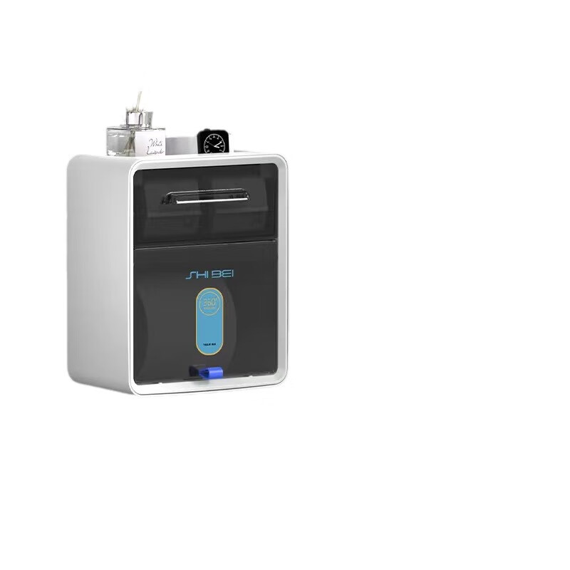 【精选好物】浴室卫生间壁挂式卷纸纸巾盒大空间多功能防潮湿免打 绿色双层