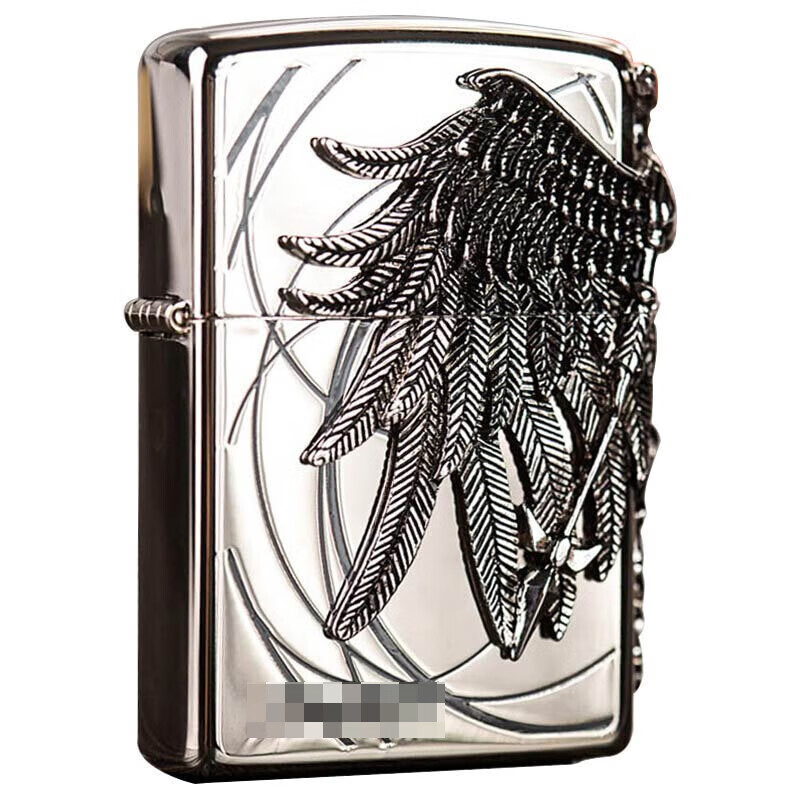 zippo之宝 亚马逊女战士防风煤油芝宝打火机男士生日礼物 亚马逊女