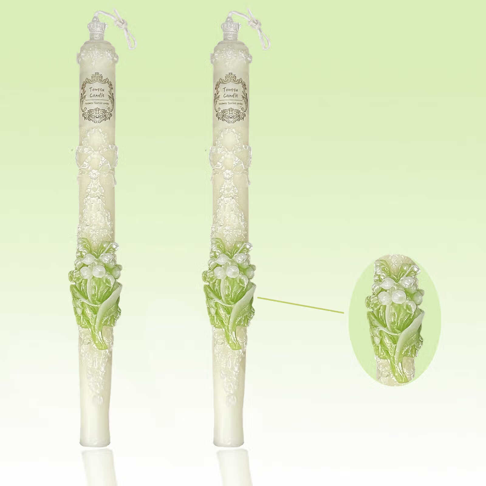 单只白色铃兰 蓝风铃调香