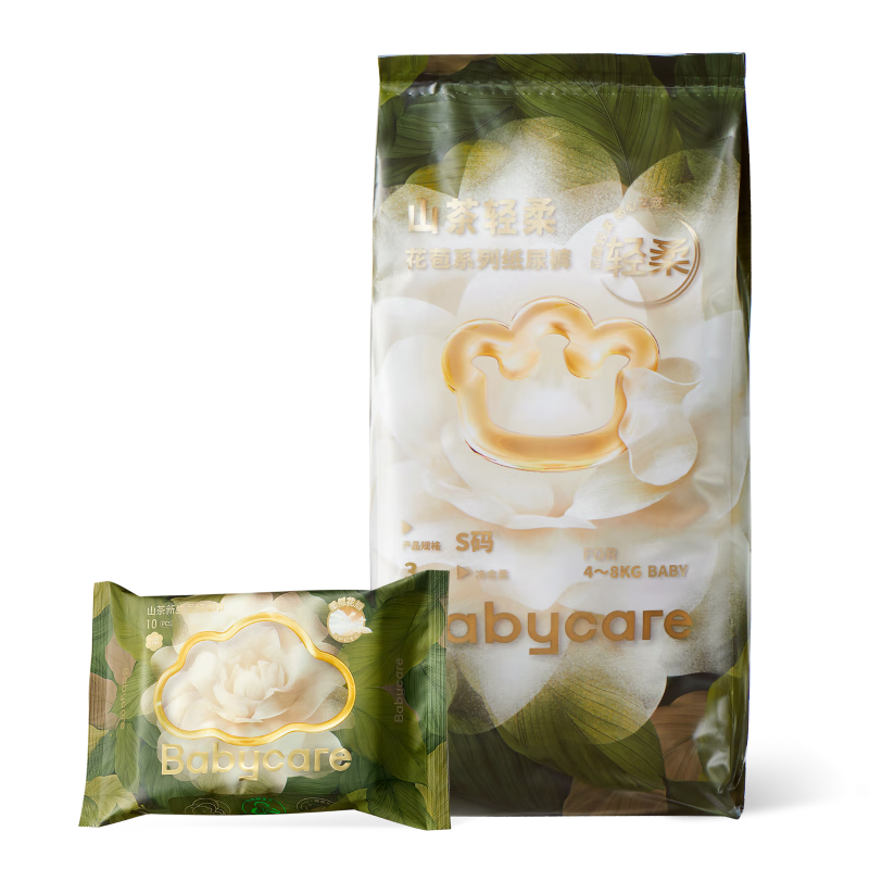 babycareɽ��Ӥ��ֽ���S3Ƭ*1��(4-8kg)+�����ϴ����10��*1��