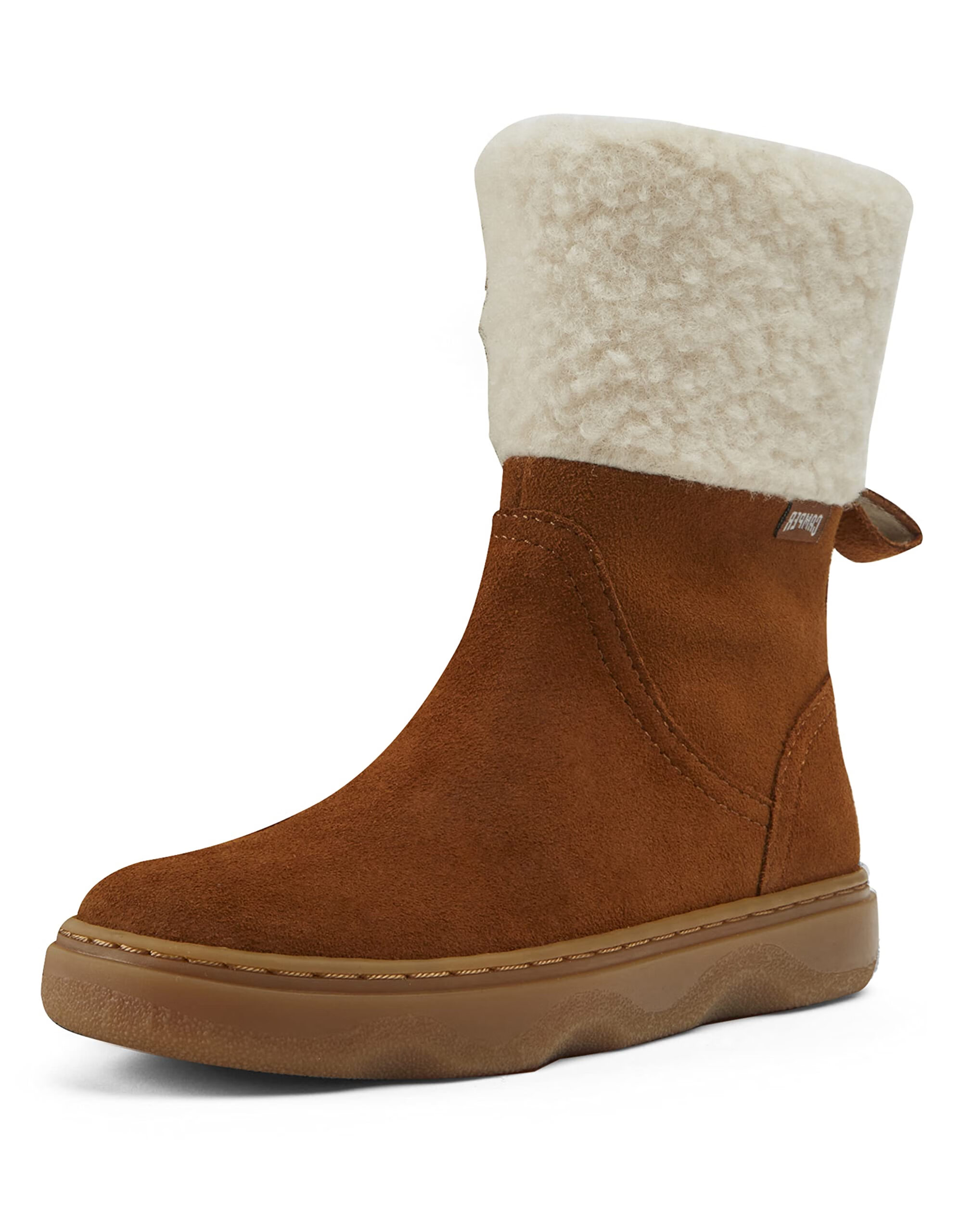 camper 女童 kiddo 儿童中筒靴 中度棕色 11.5 little kid