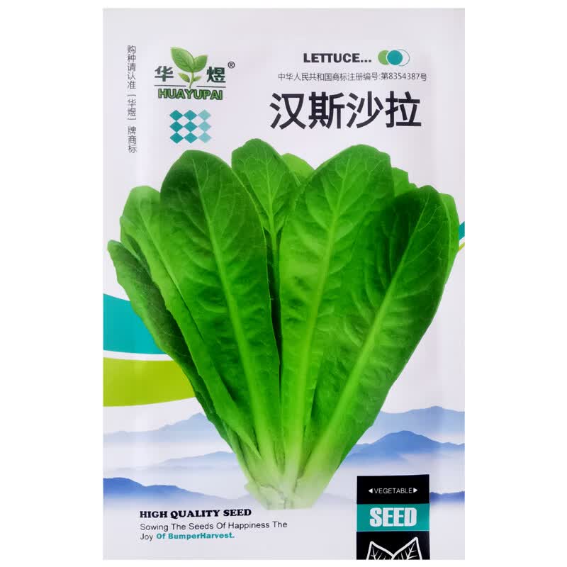 秋颖汉斯沙拉菜种子生菜孔雀菜油麦菜种籽农家菜园阳台盆栽青菜蔬菜孑
