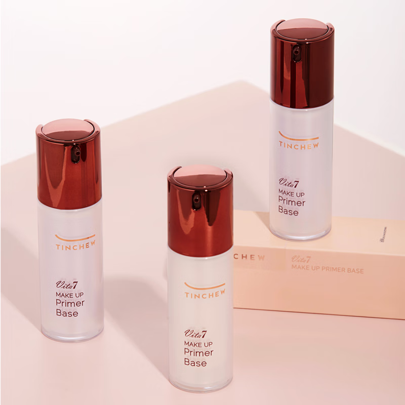 花联（TINCHEW）光彩粉颜隔离乳妆前乳提亮均匀肤色隐形毛孔保湿遮瑕 浅紫色