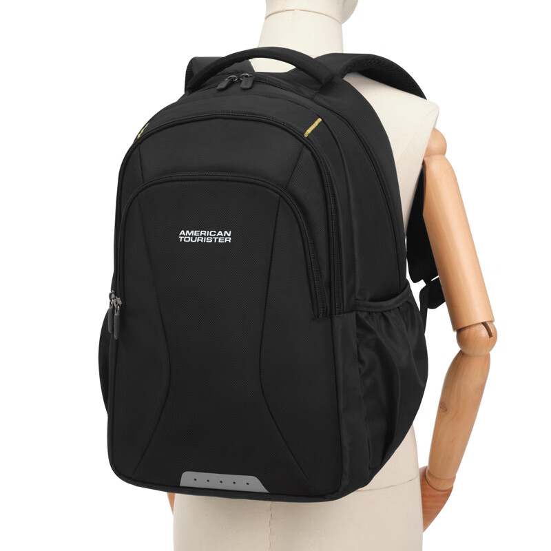美旅(AMERICAN TOURISTER)双肩包背包书包16英寸电脑包男通勤旅行休闲耐磨大容量NM4*09001