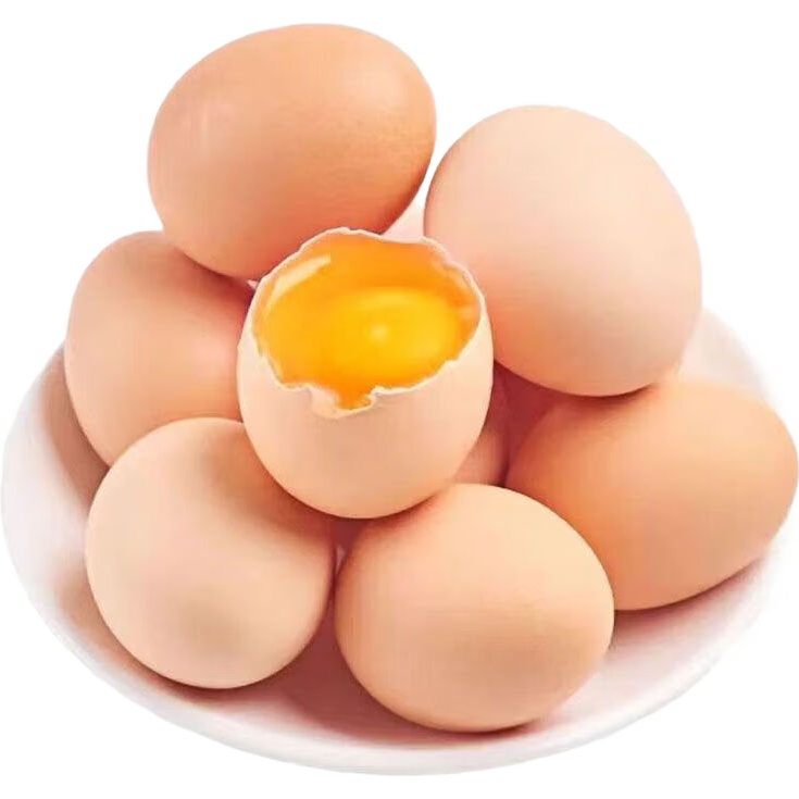 无抗鲜鸡蛋 谷物喂养鲜鸡蛋 50±5克/枚 早餐食材 蛋香味十足 30枚装