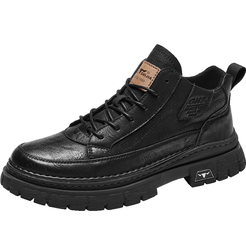 ���ڲ�������ţ��������ѥ��Ӣ�׷��и߰ﻧ��������ʿ��װѥ ��ɫ 44 