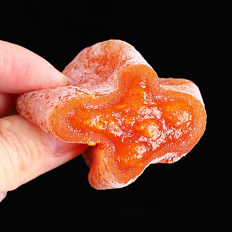 智颖源广西流心吊柿饼天然霜降吊柿饼子当季新鲜小柿饼子独立包装 整箱2斤净重1.8斤+实惠装【收到冷冻保存】