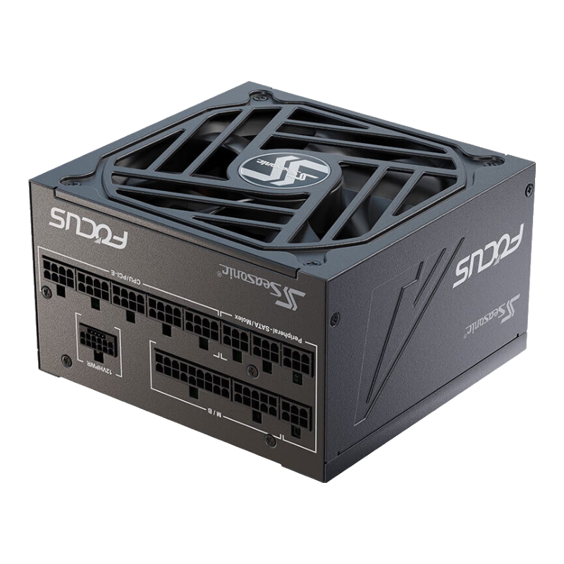 海韻FOCUS GX750W電源臺(tái)式機(jī)電腦850W金牌1000W全模組白色atx3.0主機(jī)電源 ATX3.0 Focus GX-1000W金牌全模