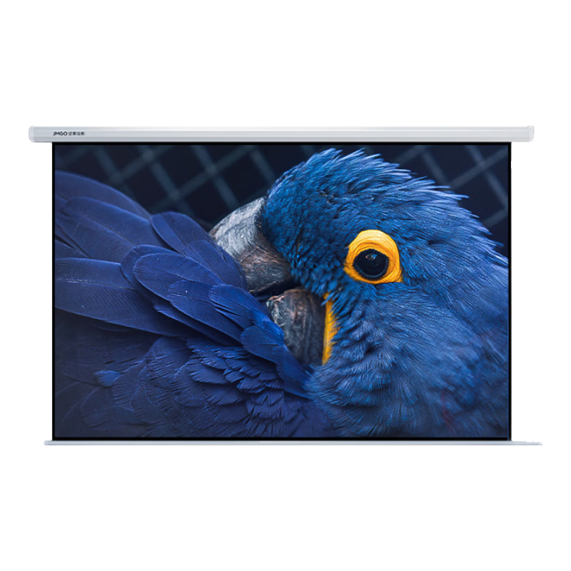 坚果（JMGO）100英寸电动遥控光子幕布 高清投影幕布1.5倍高增益 适配多种投影仪可咨询客服