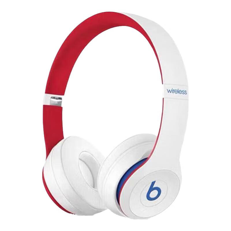 Beats Solo3 Wireless头戴式无线蓝牙耳机Studio3魔音B降噪耳麦 全新未拆封 Solo3 学院白 官方标配