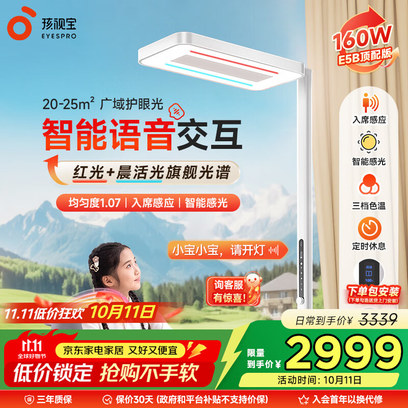 孩视灯家用落地大路灯E5-160W-R