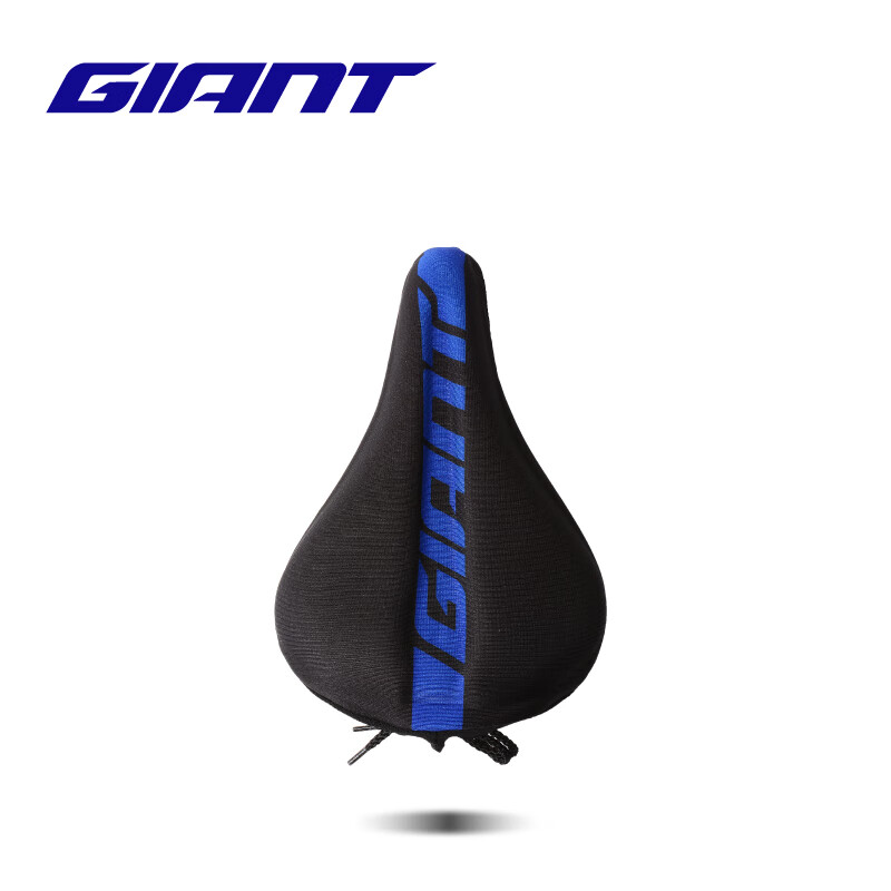 捷安特(giant)protect柔软舒适gel硅胶座垫套自行车单车坐垫座套 黑蓝
