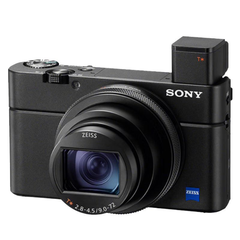 索尼【螞蟻攝影】黑卡7 Rx100m7 vlog視頻長(zhǎng)焦數(shù)碼相機(jī) sony黑卡7 4K手持自拍口袋卡片機(jī) 黑色單機(jī) 官方標(biāo)配【不含內(nèi)存卡/不含禮包】