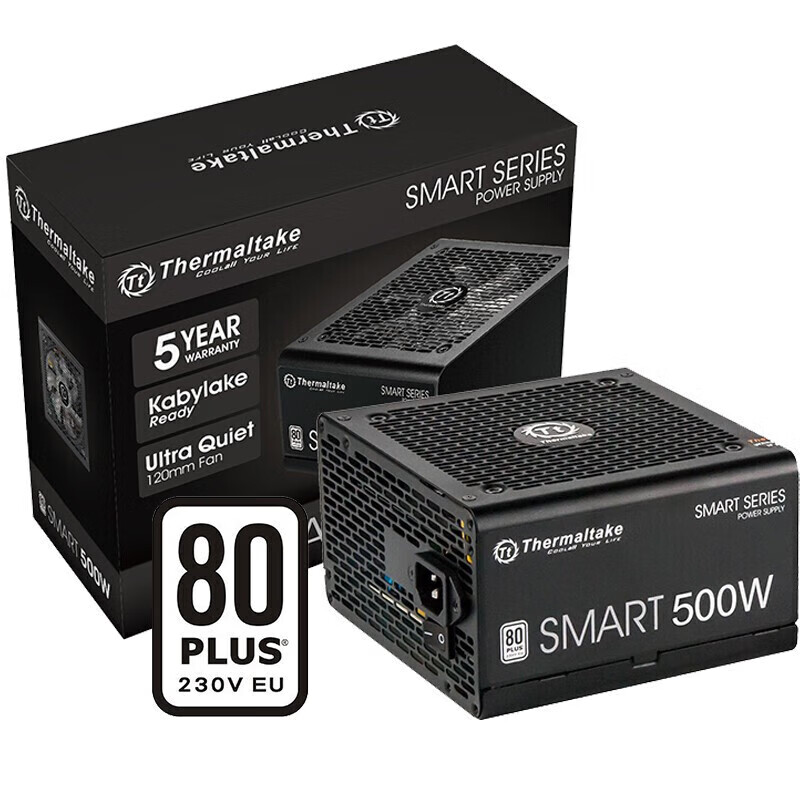 ThermaltakeTtSmart ԵԴ80PLUS֤/ʽPFC/¿ط/ֱ֧ߣ 500W152.1Ԫ