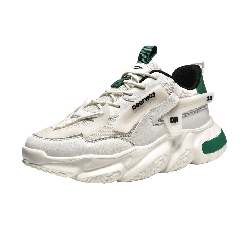 �¶��ݣ�DEERWAY��Ь����Ь2025�＾�ϵ�Ь��ʿ���к������ʱ���˶��ܲ�Ь ��ɫ 42