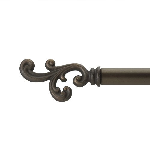 UmbraOrly 窗簾桿 1/2 英寸 2848 英寸