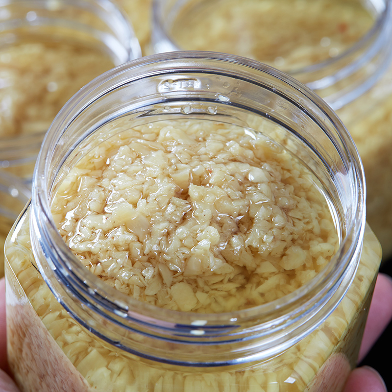 虎钢馋手工自制蒜蓉酱烧烤大蒜酱烤茄子烤生蚝蒜泥酱家用火锅蘸料