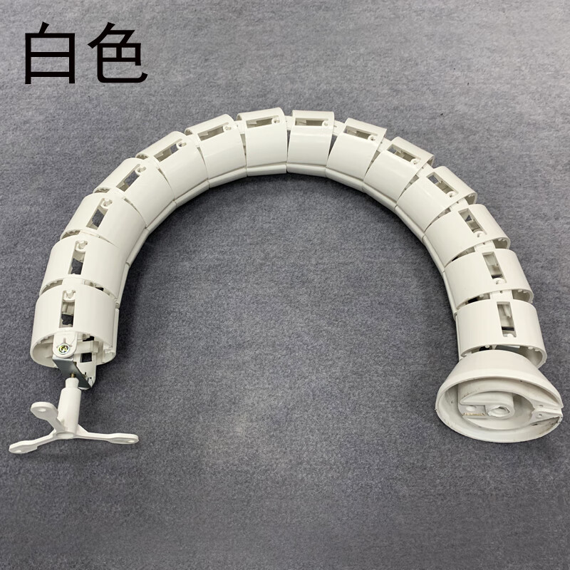 线管加厚蛇形走线管电脑会议桌收纳藏线理线管方形蛇 圆形蛇形管78cm