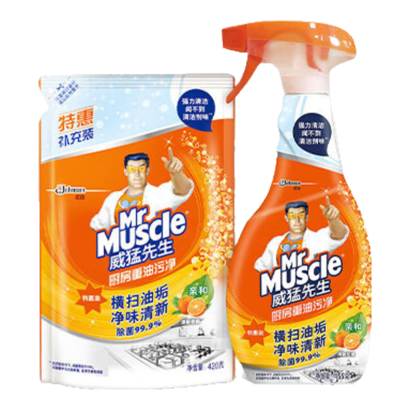 Mr Muscle   455g+420g109.5Ԫ5(21.9Ԫ/)