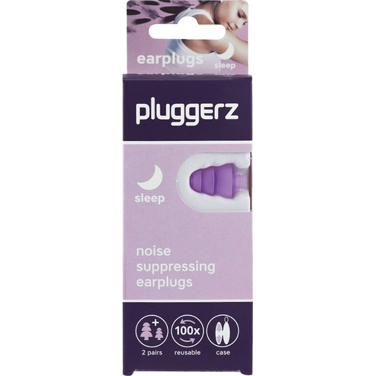 Pluggerz 荷蘭進口降噪耳塞睡眠防噪音硅膠兒童工業(yè)隔音耳塞成人 睡眠耳塞2副裝
