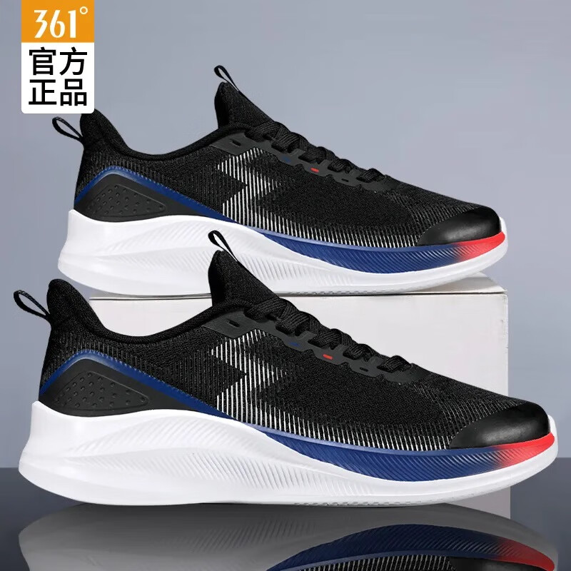 361°男鞋运动鞋子男飞燃缓震跑步鞋2024春季慢跑鞋耐磨休闲户外通勤