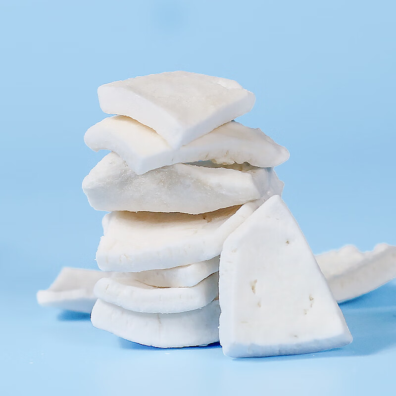 xywlkj冻干椰子片脆片厚椰片脆烤椰块粒椰肉干椰角碎非无糖商用零食