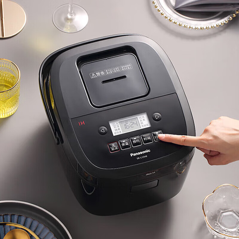 松下(panasonic)4l大容量电饭煲ih家用电饭锅备长炭铜釜智能预约sr