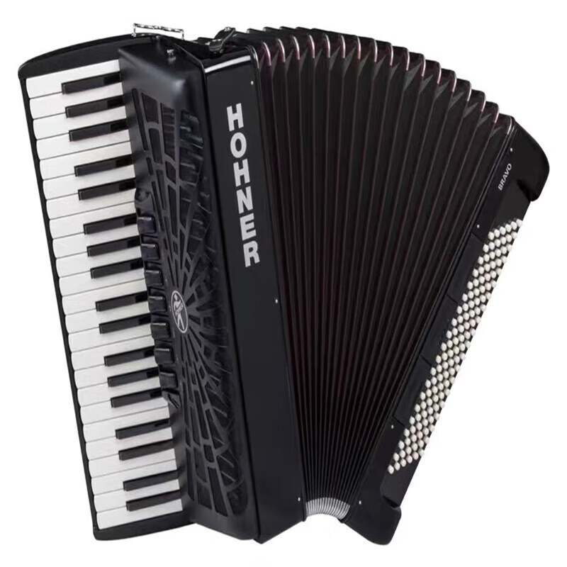HOHNER进口手风琴店 德国霍纳牌三排簧120贝斯手风 120贝司 手风琴