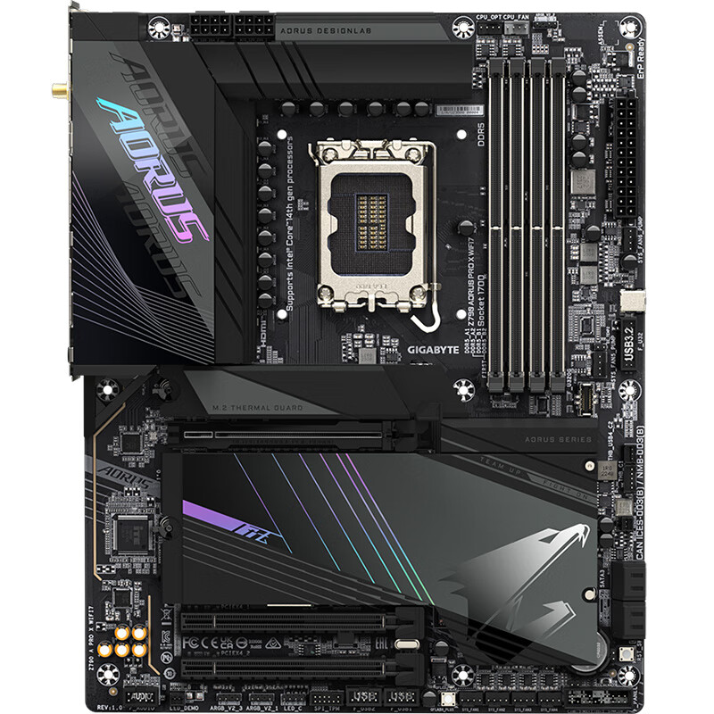 技嘉 Z790X AORUS PRO X WIFI7 DDR5 图 4
