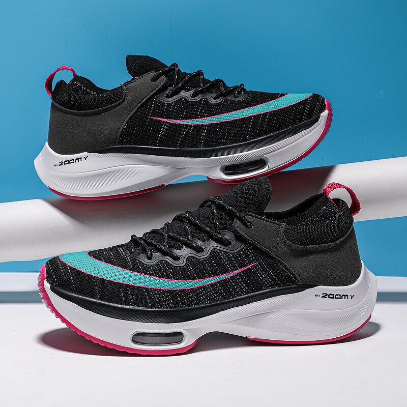 hnxc37跑步鞋男春夏新款zoom登月next破二2马 37黑红 38