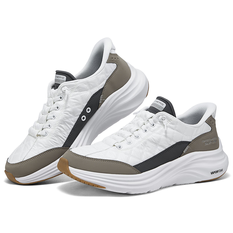 ˹���棨Skechers��������ΰͬ����Ƹ�Ь��2025��������ʿһ�ŵ��˶�����Ь232619 ��ɫ/�Һ�ɫ/WTP 42 369Ԫ