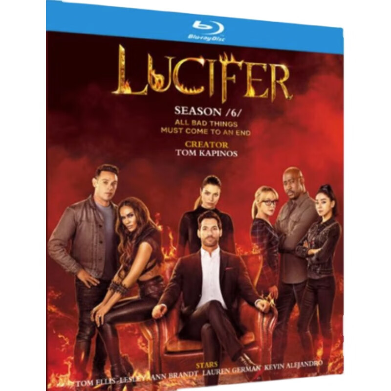 bd蓝光碟 高清美剧 路西法/魔鬼神探 第六季 2碟盒装