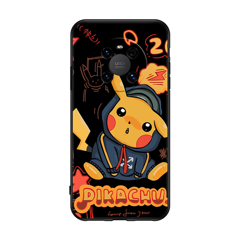 美希意适用华为mate40pro手机壳NOH-AN00个性防摔女款磨砂镜头保护卡通 背影女+钢化膜-T2 华为 mate 40