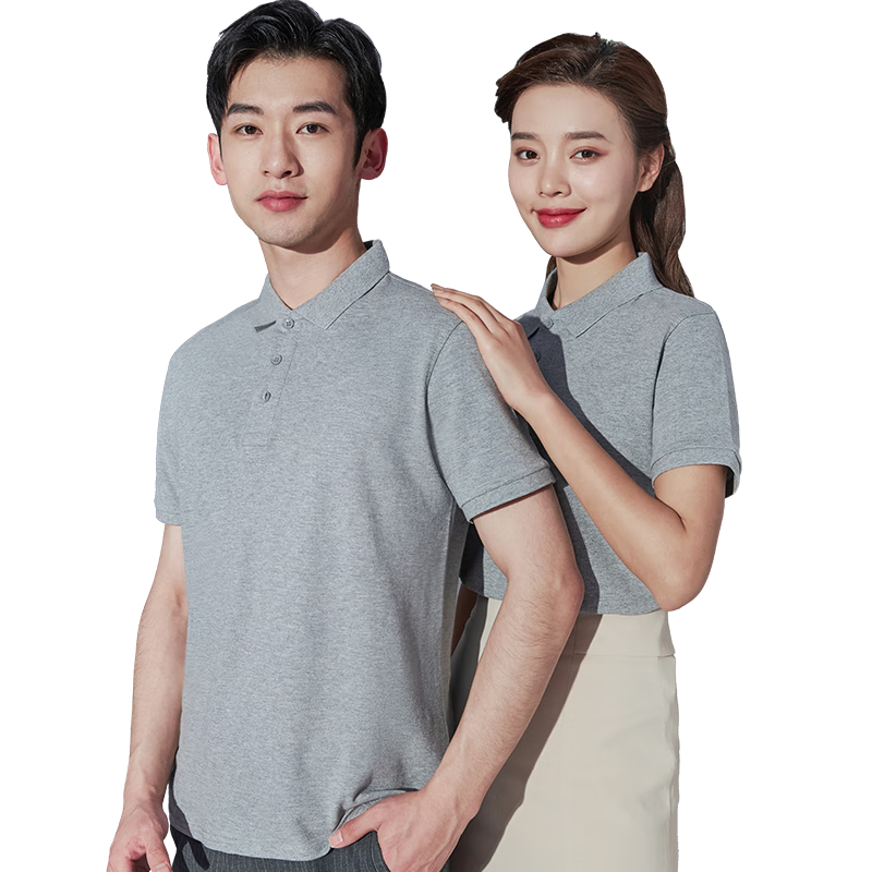 浪滔缘 夏季工作服短袖翻领polo文化广告衫班服企业纯棉T恤定制刺绣logo 2988纳米纯棉/藏蓝色 2XL (180)
