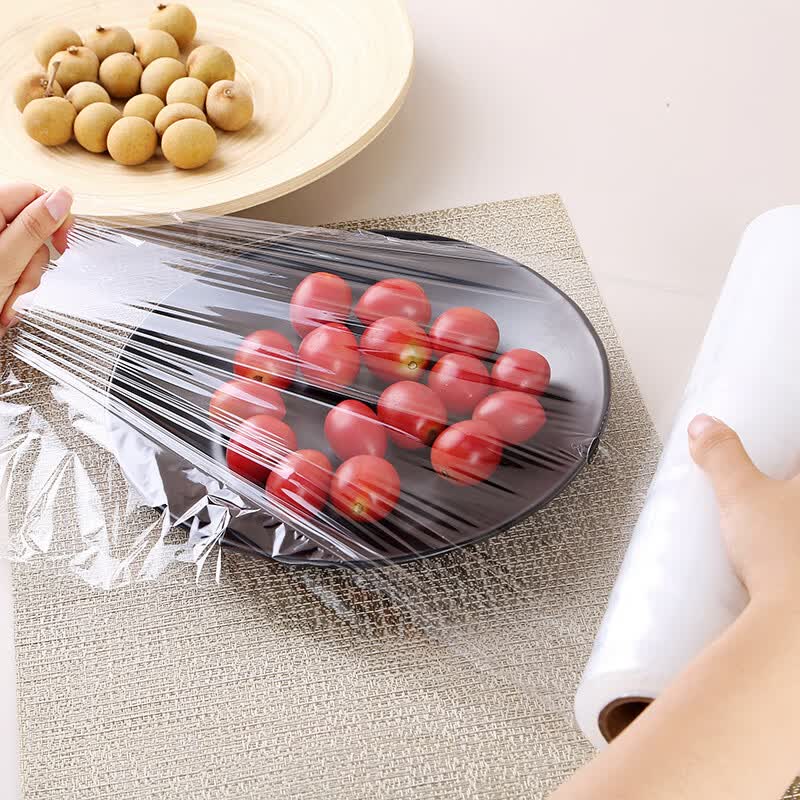 洁成点断式保鲜膜冰箱保鲜厨房客厅适用 点断式30cm*81米*2卷【共可撕540张】