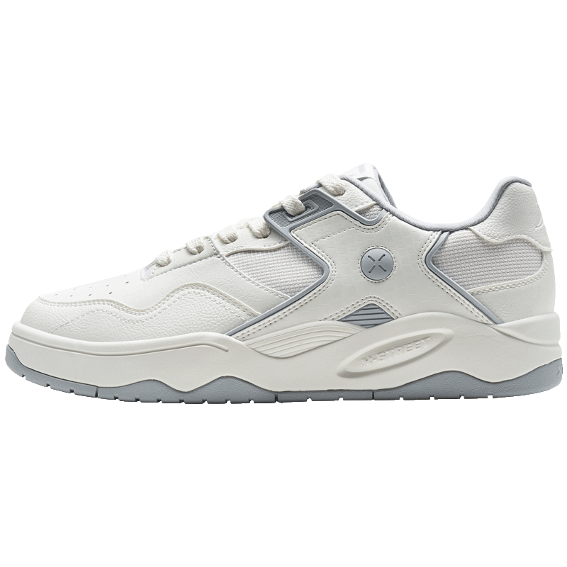 特步海浪鞋丨男鞋运动板鞋小白鞋冬季保暖防滑耐磨板鞋增高鞋子男