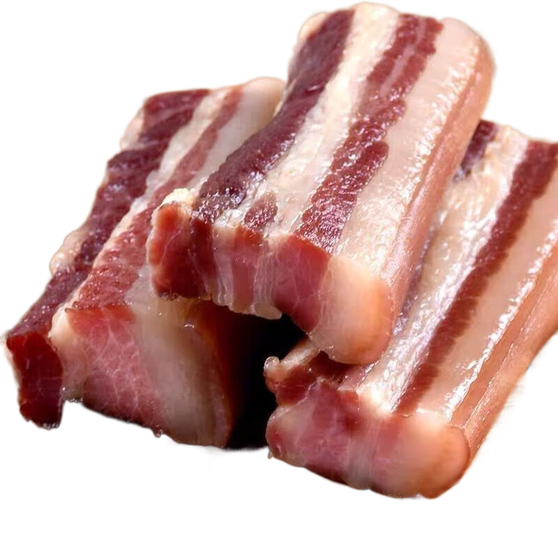 伊杰蔻風(fēng)干臘肉五花肉江西特產(chǎn)豬肉土豬肉腌肉贛南農(nóng)家特色臘味咸肉食材 農(nóng)家土豬3斤偏肥五花臘肉