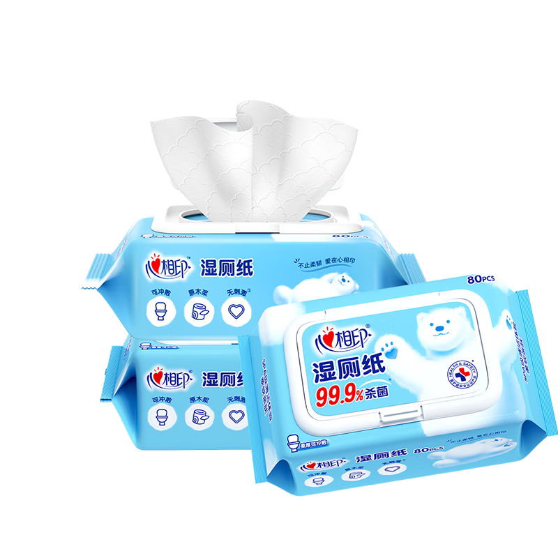 ����ӡʪ��ֽ���ʪ��80��/��˽��ר������ɱ��ʪֽ���ɳ���Ͱʪ�޽� �����ܡ� 80��*3�� 19.8Ԫ