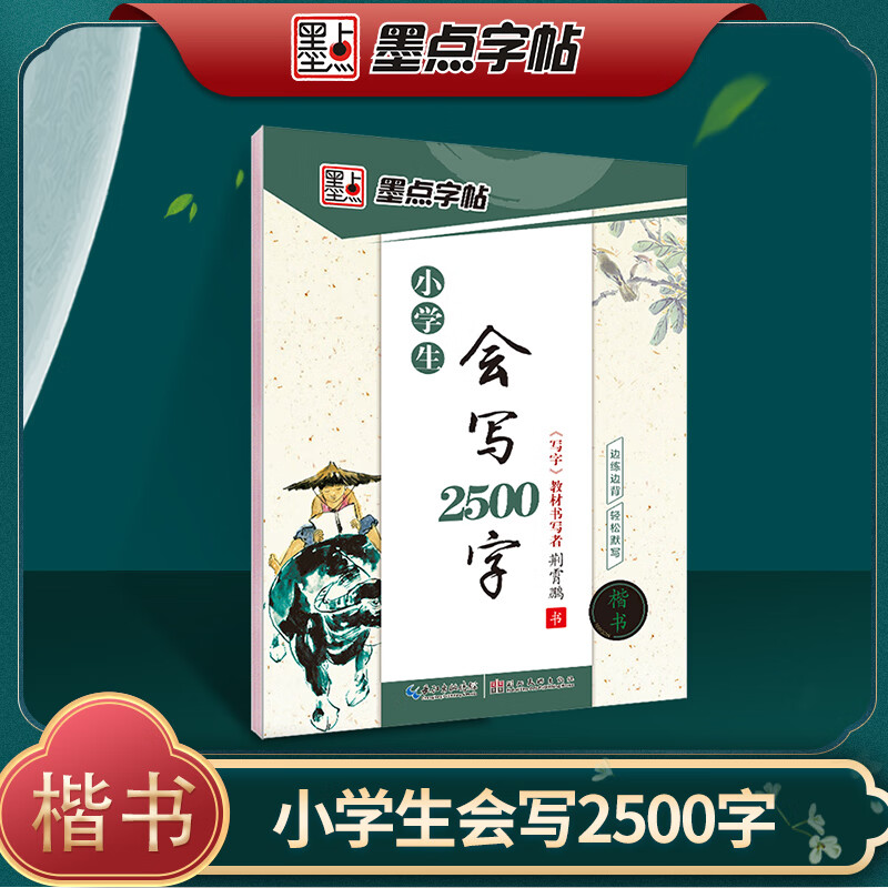 笔画笔顺练字帖女生字体漂亮小学生会写2500字新课标荆霄鹏楷书字帖