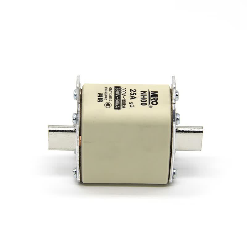 茗熔mro方管刀型插入式nh00熔断器500v/690v gg 160a 00尺寸 4a